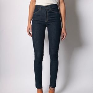 Imogene + Willie Slim Indigo Rise jeans
